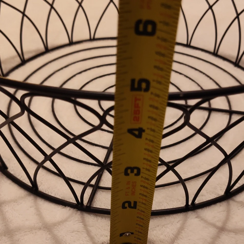Pier 1 Black Wire Basket